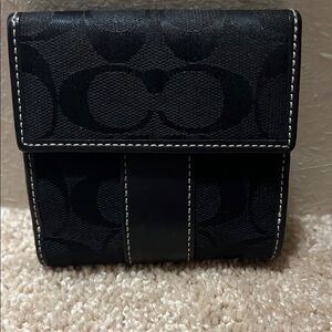 Coach Black Wallet